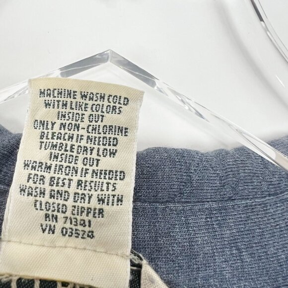 L.L. Beane Barn Jacket Womens Large Blue Quilted Transitional Shacket - Picture 6 of 12